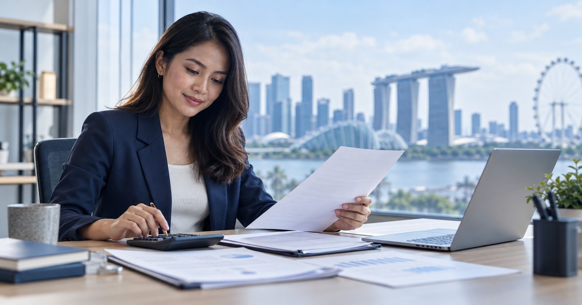 Employment Pass salary in 2027 — illustrative workplace photograph