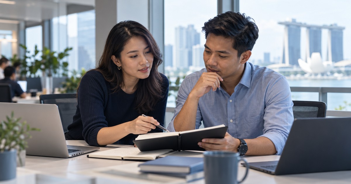 Product manager vs project manager in tech — illustrative technology workplace photograph