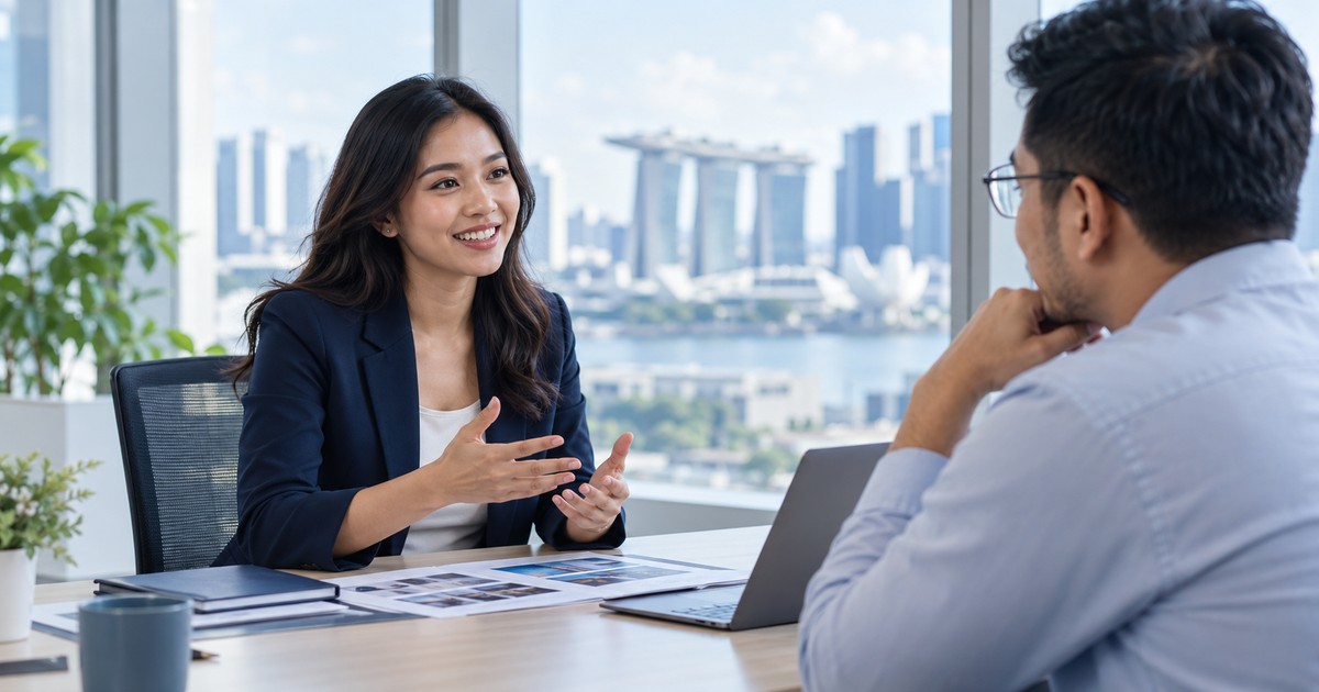 “Why should we hire you?” — illustrative workplace photograph